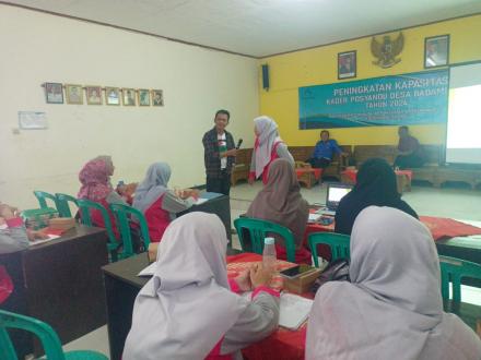 PENINGKATAN KAPASITAS KADER POSYANDU DALAM RANGKA PENCEGAHAN & PENANGANAN STUNTING